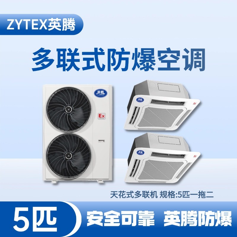 BKF-120-Ex(12D) 防爆多聯(lián)式空調(diào)天花式一拖二 油站儲藏庫使用